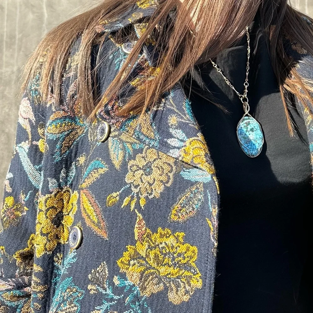 Tarnish Resistant Gold Grounding Copper African Moonstone Necklace Pendant+Cord - Picture 9 of 9